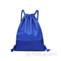 Απλή ανθεκτική αθλητική τσάντα ανθεκτικού χρώματος